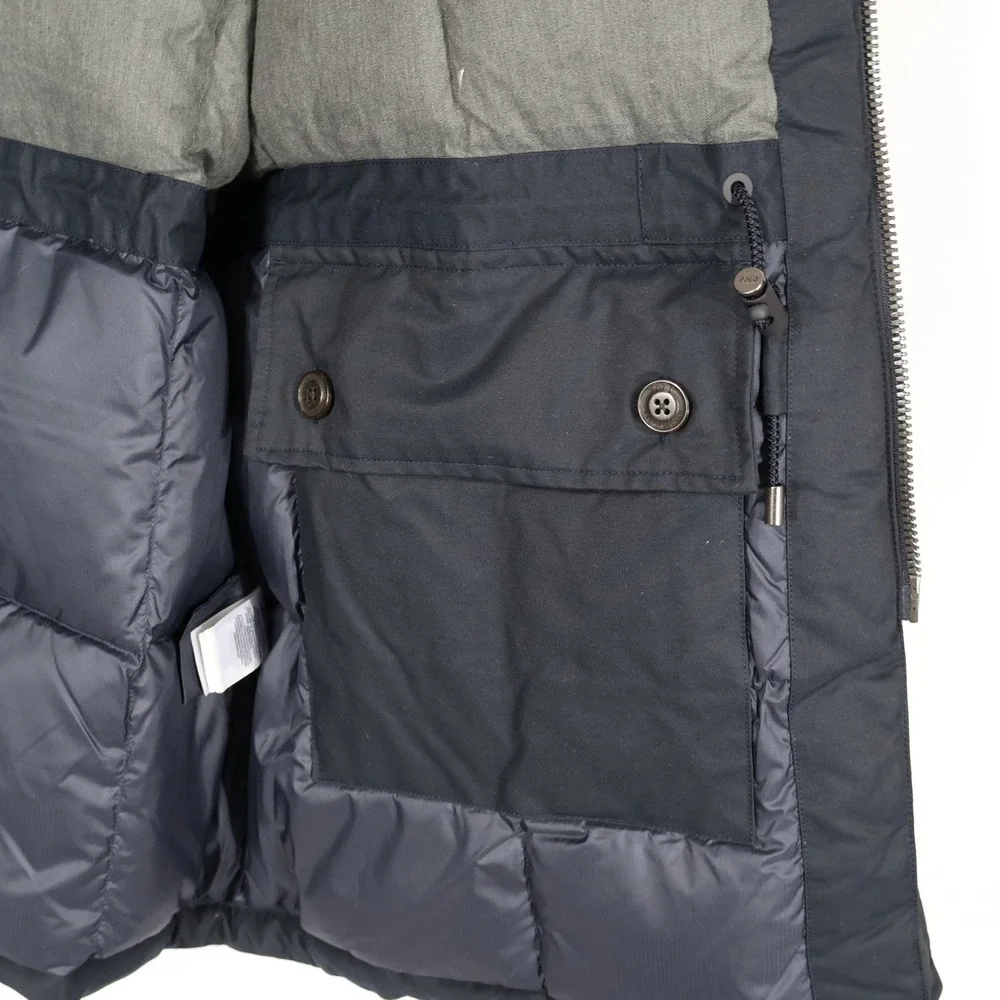 Polo Ralph Lauren Parka Men XL Blue Down Hooded Utility Jacket $598 NWT